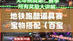 地鐵跑酷道具賽寶物搭配（百寶盛典：以最高分?jǐn)?shù)搭配，創(chuàng)造無盡可能！）