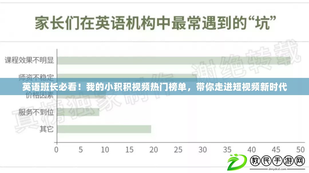 英語班長必看！我的小積積視頻熱門榜單，帶你走進短視頻新時代