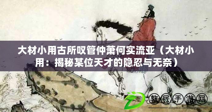 大材小用古所嘆管仲蕭何實(shí)流亞（大材小用：揭秘某位天才的隱忍與無(wú)奈）