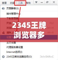 2345王牌瀏覽器多標(biāo)簽與多窗口設(shè)置