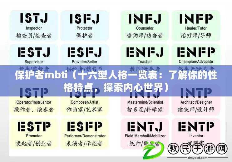 保護者mbti（十六型人格一覽表：了解你的性格特點，探索內心世界）