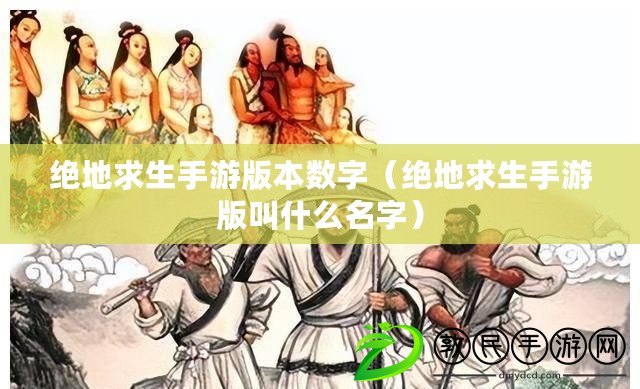 絕地求生手游版本數(shù)字（絕地求生手游版叫什么名字）