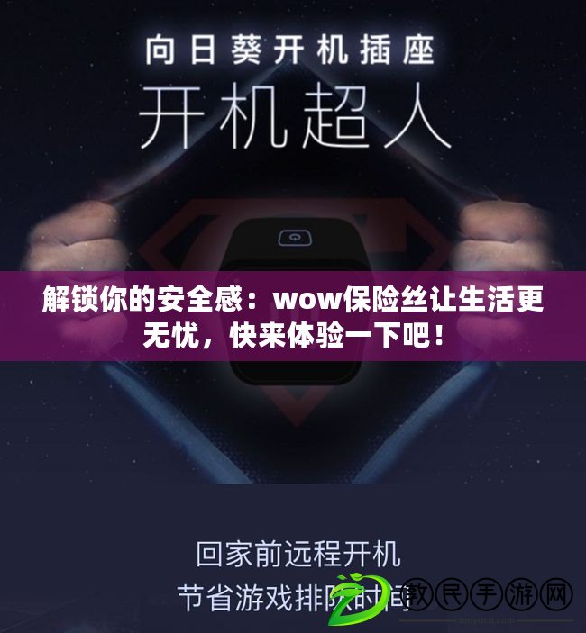 解鎖你的安全感：wow保險(xiǎn)絲讓生活更無憂，快來體驗(yàn)一下吧！