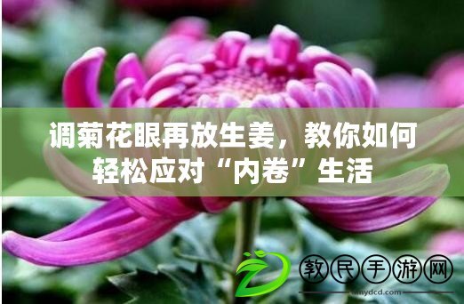 調(diào)菊花眼再放生姜，教你如何輕松應(yīng)對“內(nèi)卷”生活