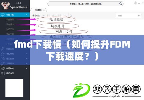 fmd下載慢（如何提升FDM下載速度？）