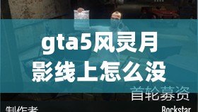 gta5風靈月影線上怎么沒用（GTA5線上風靈月影使用方法詳解）