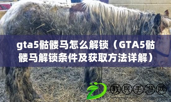 gta5骷髏馬怎么解鎖（GTA5骷髏馬解鎖條件及獲取方法詳解）