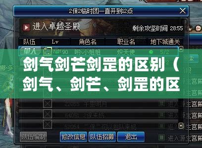 劍氣劍芒劍罡的區(qū)別（劍氣、劍芒、劍罡的區(qū)別及特點(diǎn)）