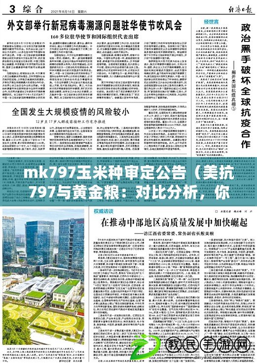 mk797玉米種審定公告（美抗797與黃金糧：對(duì)比分析，你更值得投資哪一個(gè)？）