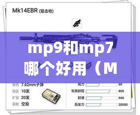 mp9和mp7哪個好用（MP5、MP7和MP9的區(qū)別：功能、設(shè)計與性能對比）