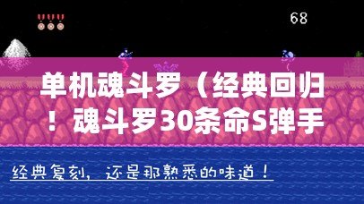 單機魂斗羅（經(jīng)典回歸！魂斗羅30條命S彈手機版，重溫經(jīng)典射擊游戲的獨特挑戰(zhàn)！）