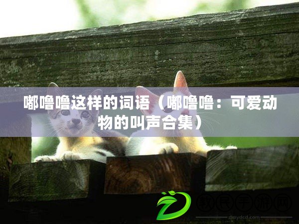 嘟嚕嚕這樣的詞語（嘟嚕嚕：可愛動物的叫聲合集）