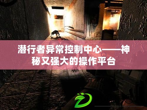 潛行者異?？刂浦行摹衩赜謴?qiáng)大的操作平臺(tái)