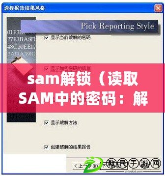 sam解鎖（讀取SAM中的密碼：解密秘鑰，保護數(shù)據(jù)安全）