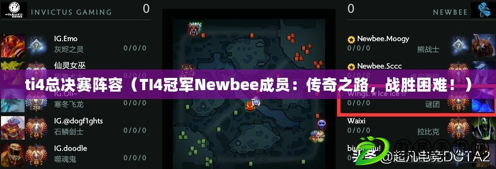 ti4總決賽陣容（TI4冠軍Newbee成員：傳奇之路，戰(zhàn)勝困難?。? title=