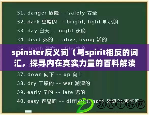 spinster反義詞（與spirit相反的詞匯，探尋內(nèi)在真實力量的百科解讀）